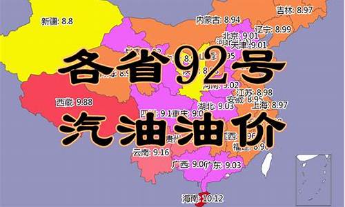 中国各省油价排行榜最新表_中国各省油价排行榜最新